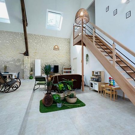 The barn of Lucé authenticity&softness 2 min walk from Clos Lucé Amboise Esterno foto