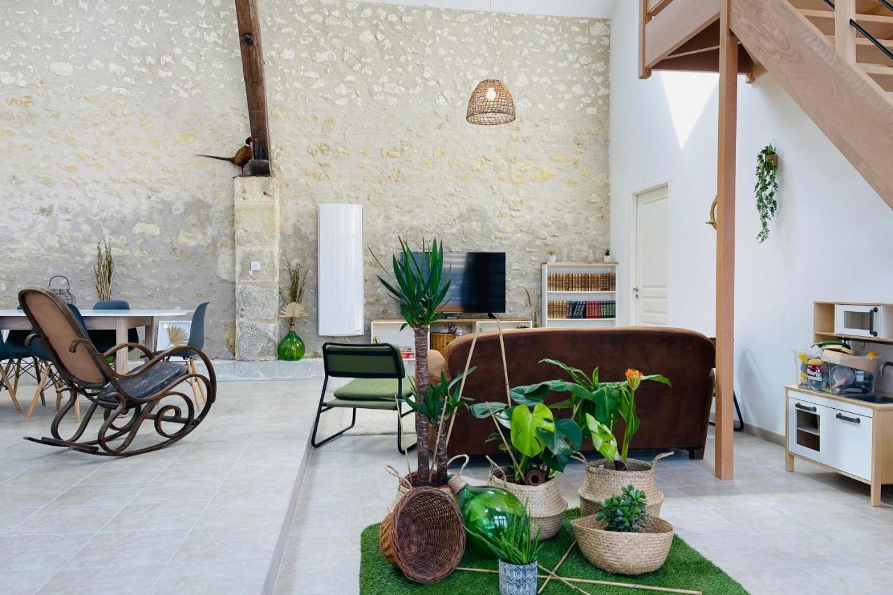 The barn of Lucé authenticity&softness 2 min walk from Clos Lucé Amboise Esterno foto