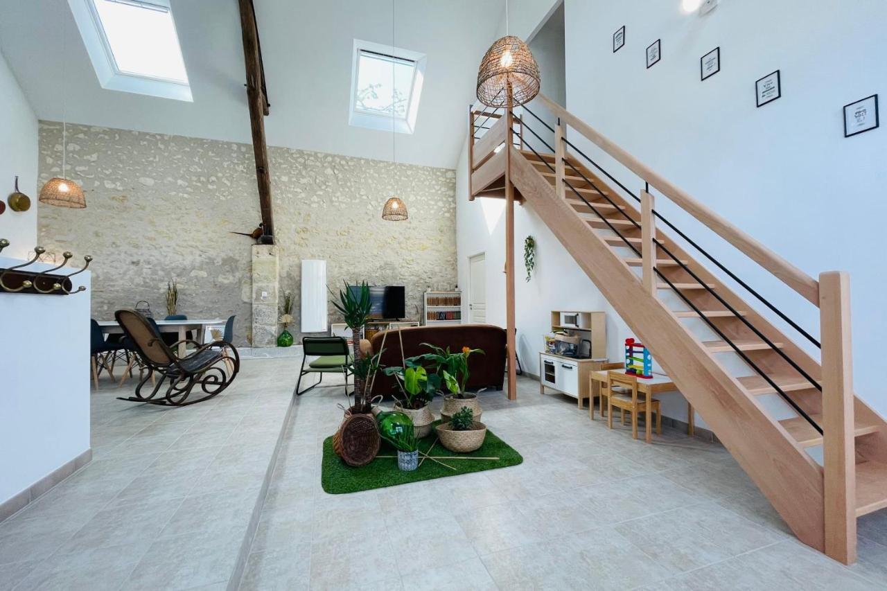 The barn of Lucé authenticity&softness 2 min walk from Clos Lucé Amboise Esterno foto