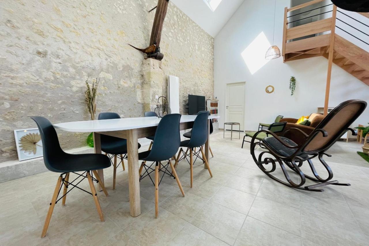 The barn of Lucé authenticity&softness 2 min walk from Clos Lucé Amboise Esterno foto